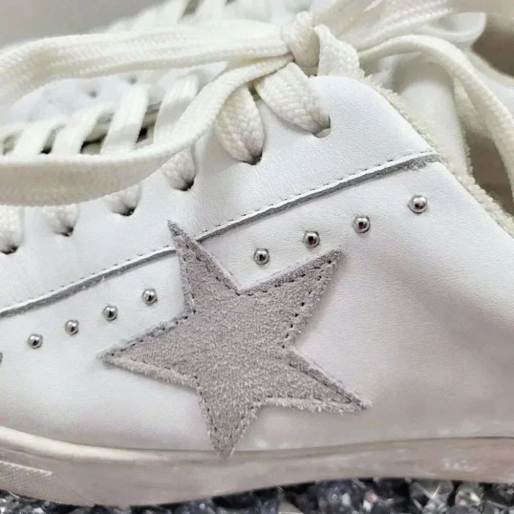 NWOT Steven Rubie-S Studded Star Sneakers